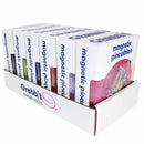 Porte-épingles magnétique Grabbit avec 50 épingles couleurs assorties   - 6 unités