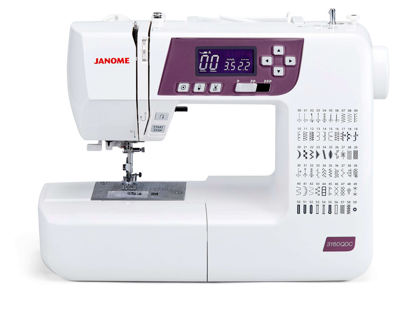 Janome 3160QDC-G Machine à coudre avec table d'extension