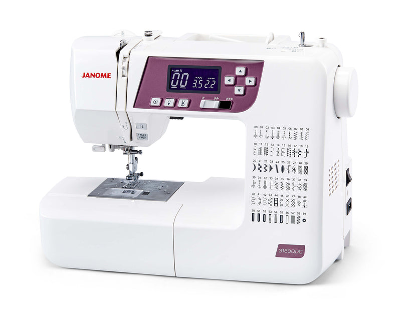 Janome 3160QDC-G Machine à coudre avec table d'extension