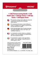 Husqvarna Viking — Aiguilles de courtepointe 134R en titane 110/18 — paquet de 10 — Husqvarna Viking — 920712096 — verso