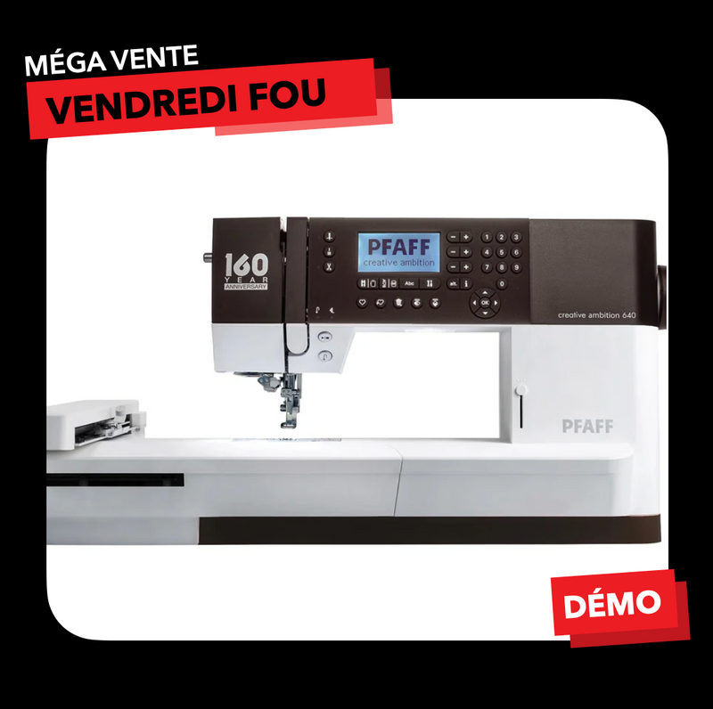 Pfaff Creative Ambition 640 Démonstrateur
