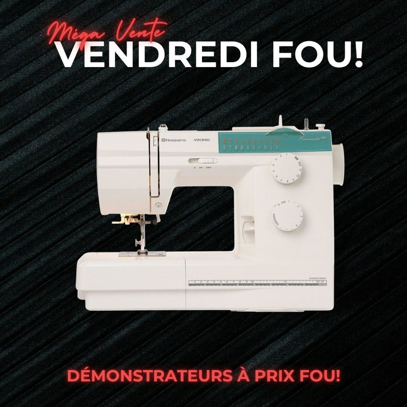 Machine à coudre Husqvarna Emerald 118 - Démonstrateur