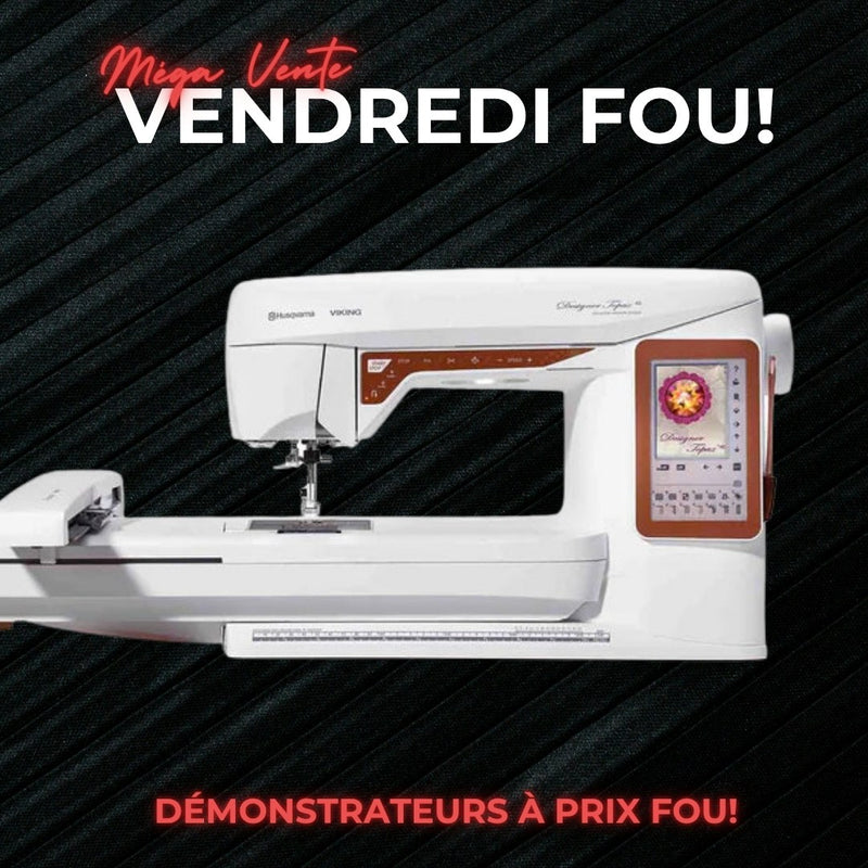 Machine à coudre et à broder Husqvarna Designer Topaz 40 - Démonstrateur