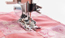 Pied guide de quilting (stitch in the ditch) interchangeable